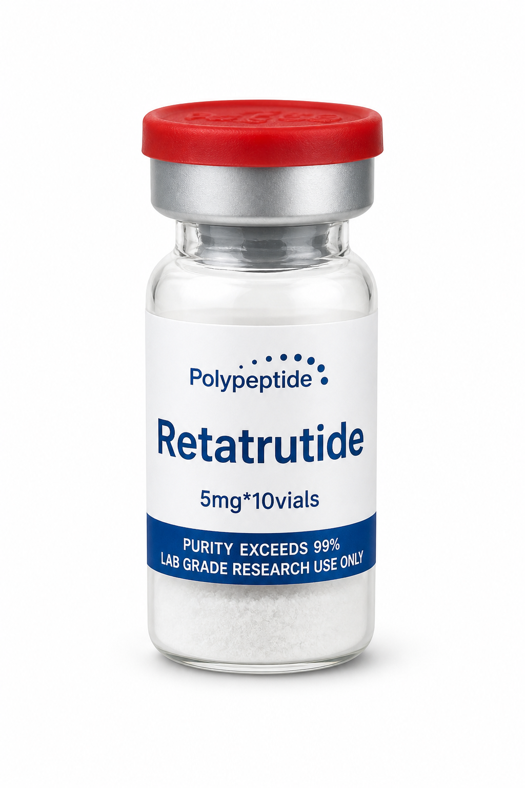 Retatrutide research peptide vial